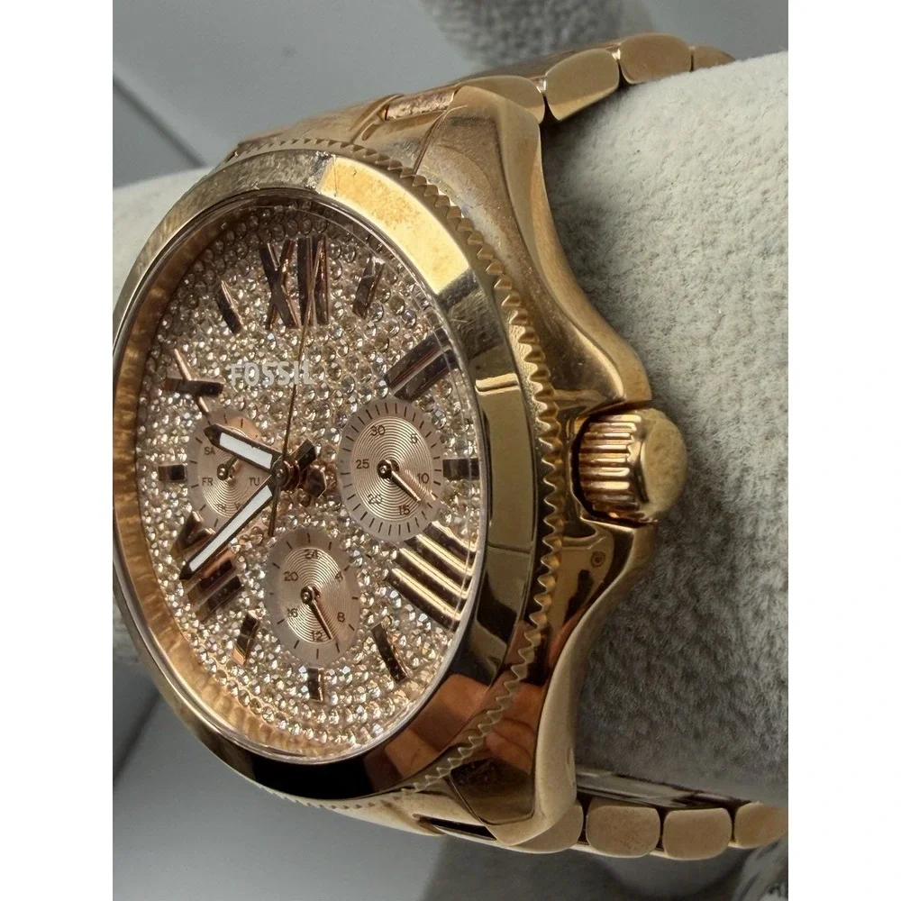 Fossil Cecile AM4604 New Battery Ladies Watch 40MM 7